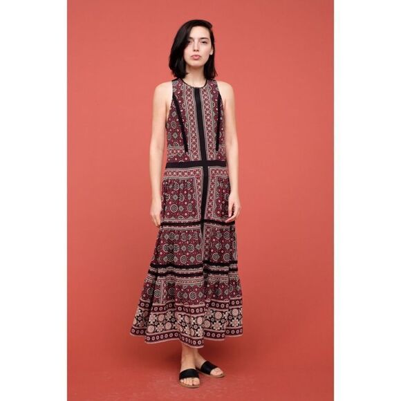 Sea New York Ezri Sleeveless Maxi Dress Size 4 - Picture 3 of 11